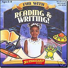 SUPERSTART READING WRITING SOFTWARE GAME CD PC MAC NEW  