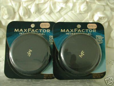 MAX FACTOR PANCAKE PAN  CAKE MAKEUP #101 NATURAL NO 2  