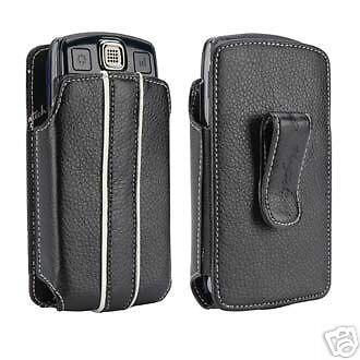 Cabrio Phone Pouch Case Black/White for SIDEKICK 3 LX  