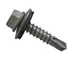 Stainless Tek Screw 12 x 3/4 w/Washer (Pack of 100)  