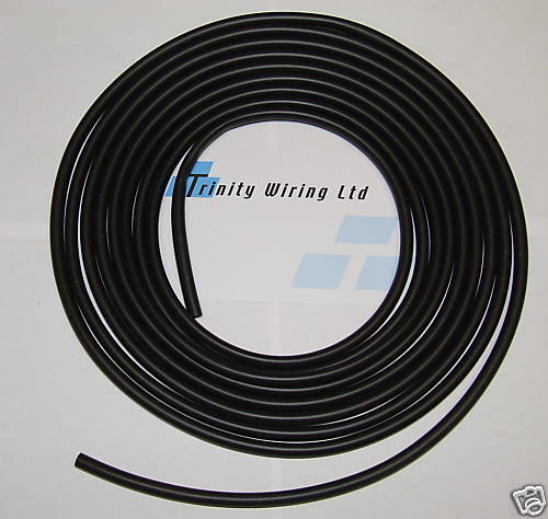6mm PVC CABLE SLEEVING 5 METRES FREE P&P TWL  
