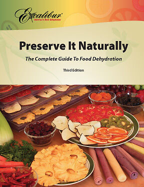 EXCALIBUR Dehydrator Preserve It Naturally Book 3rd Ed.  