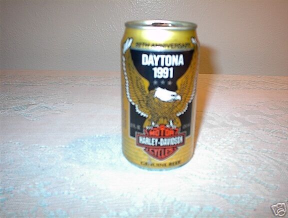 50th Anniversary Daytona 1991 Harley Davidson Beer  