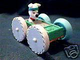 MCDONALDS DISNEY 101 DALMATIANS DOG FLIP CAR TOY  