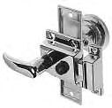 Perko Fig. 928 Rim Latch Set Regular Bevel w/Box Strike  