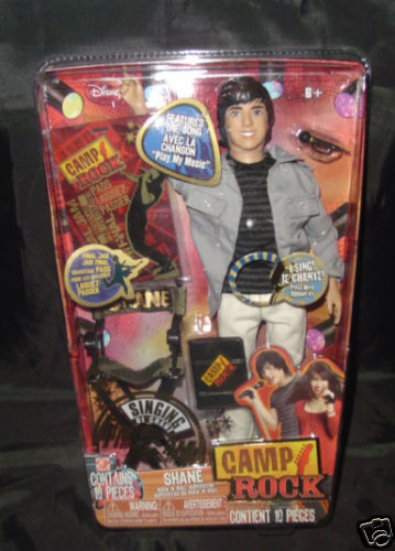 2008 Disney Singing Joe Jonas Camp Rock Doll BNIB