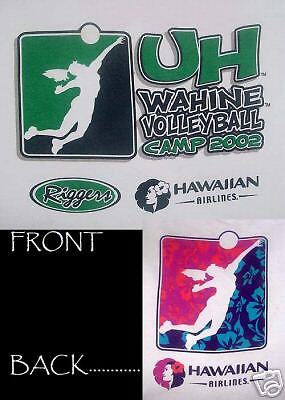 UNIVERSITY OF HAWAII VOLLEYBALL T SHIRT  