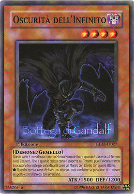 YU GI OH 3 COPIE OSCURITA DELLINFINITO GLAS IT025  