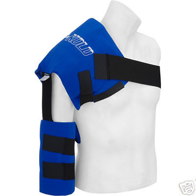 Adult Shoulder Pain Economy Blue Cold Compress Ice Wrap  