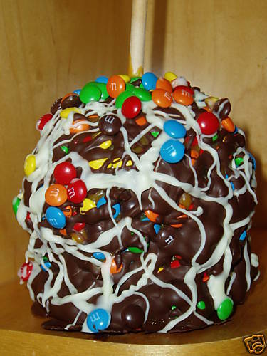 CARAMEL CHOCOLATE CANDY APPLE/APPLES/FAVORS  