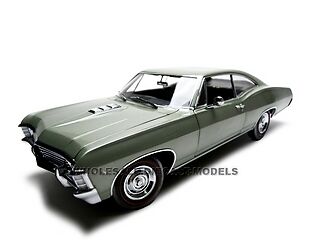 1967 CHEVROLET IMPALA SS 427 GREEN 118 ERTL AUTHENTICS  