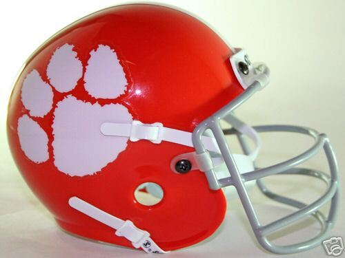 CLEMSON TIGERS 1970 74 THROWBACK MINI HELMET SCHUTT  