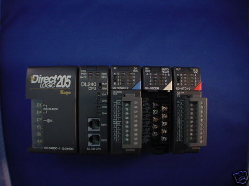 KOYO DIRECT LOGIC 205 DL240 D2 16ND3 2 D2 08CDR  